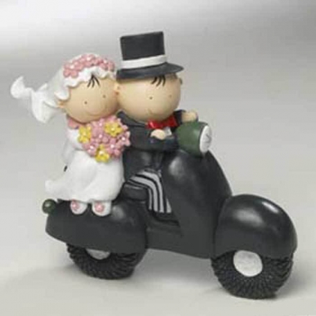 Bamboletti di torta sposi matrimonio