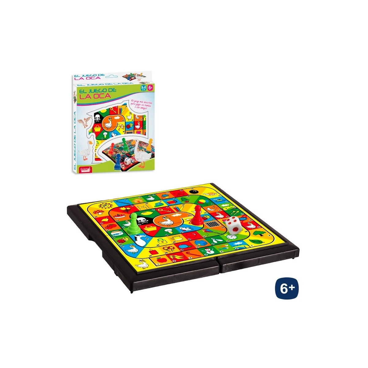 Gioco dell'Oca classico pieghevole Divertimento assicurato per bambini e famiglie
