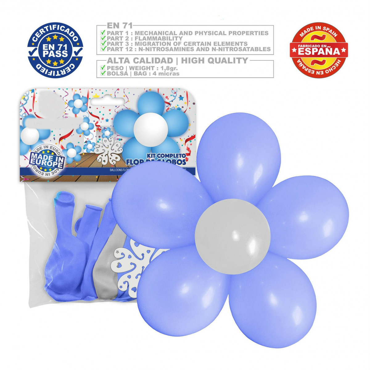 Pack decorazione con palloncini