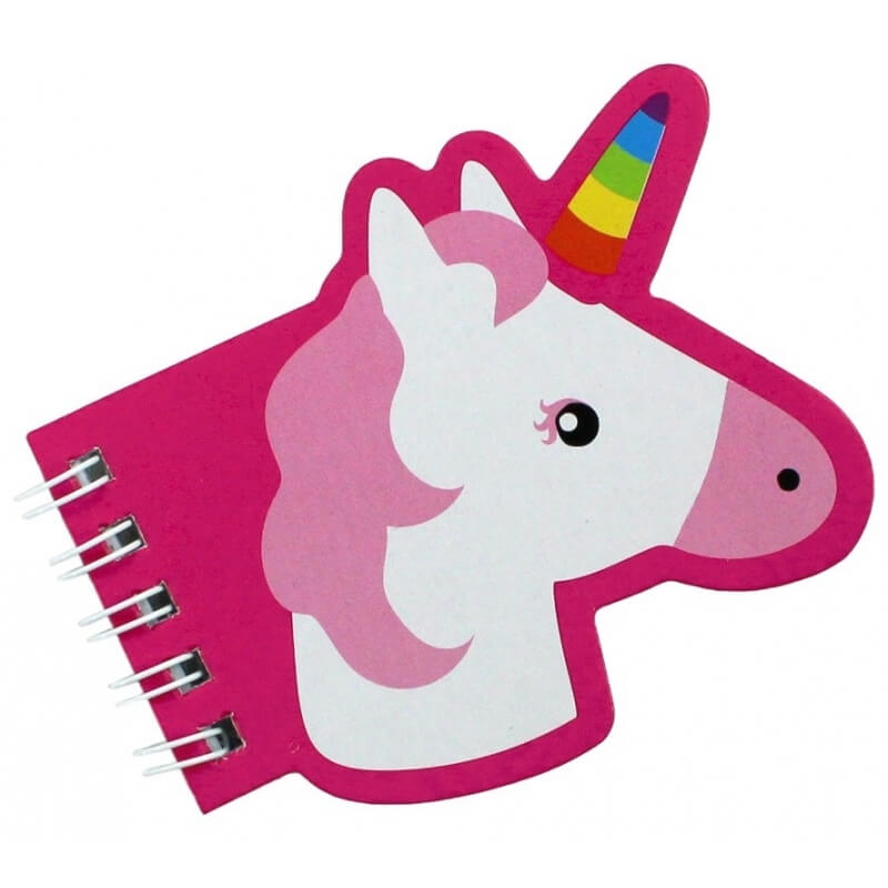 Quaderno decorato con unicorno