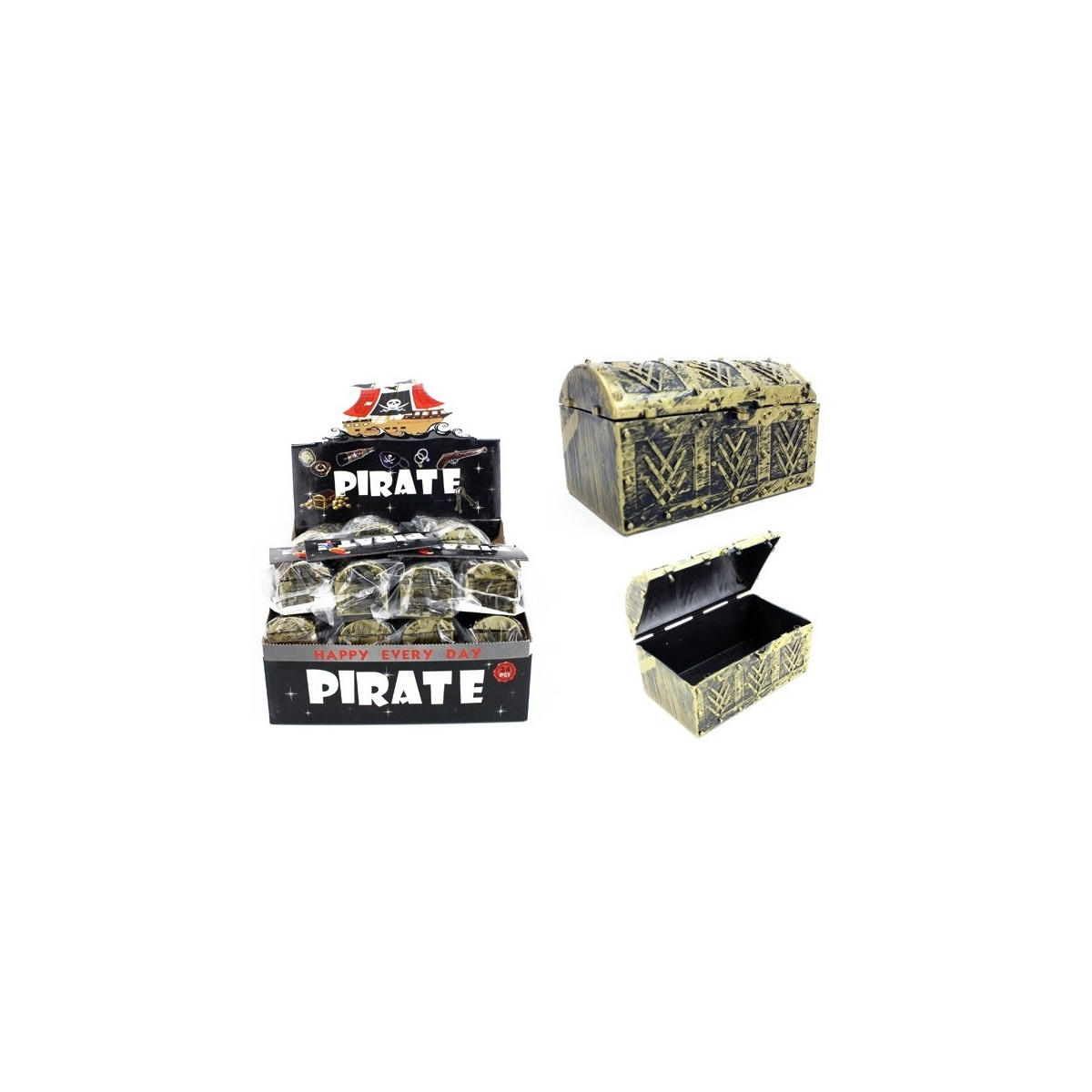 Cofanetto tesoro pirata