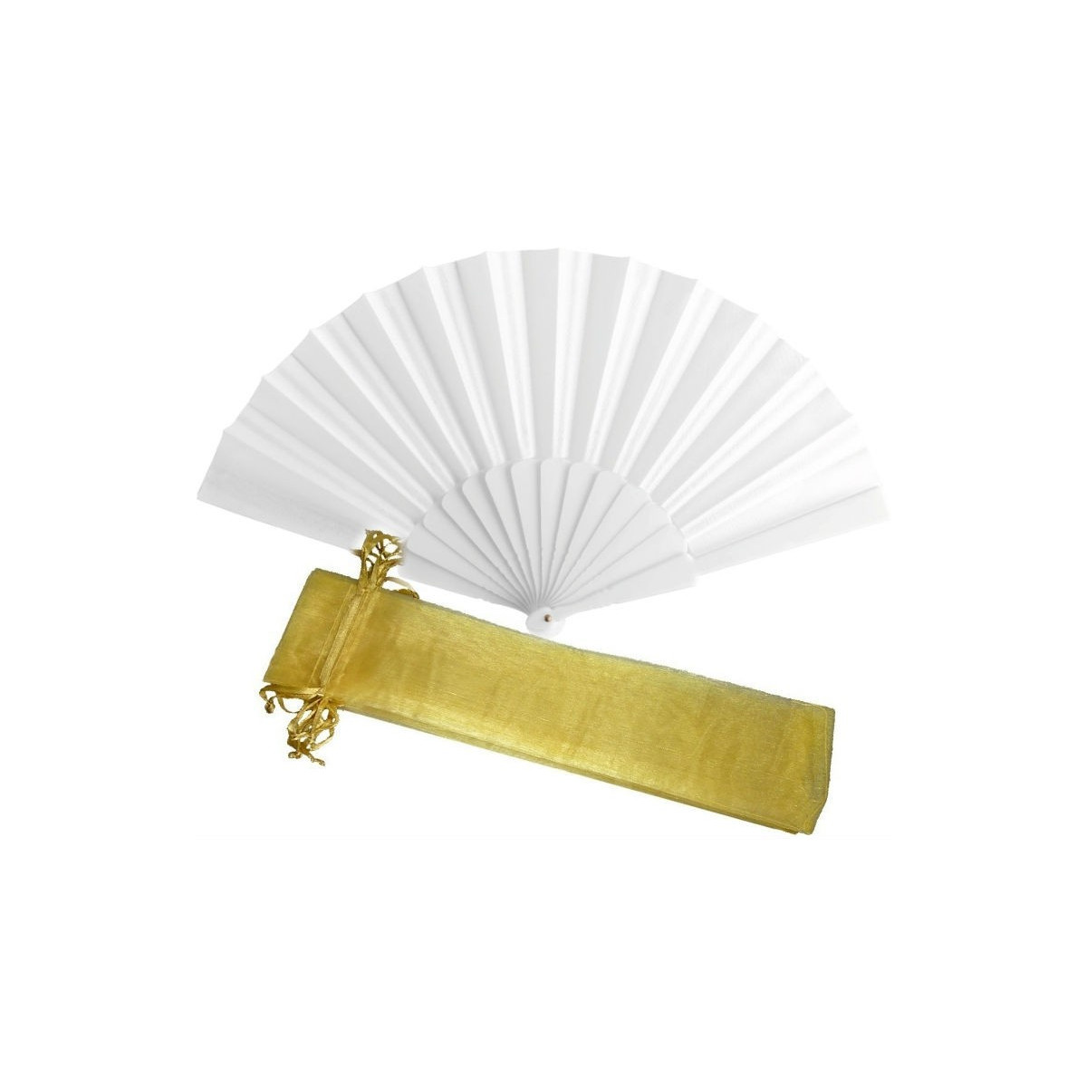 Ventaglio bianco per sposa