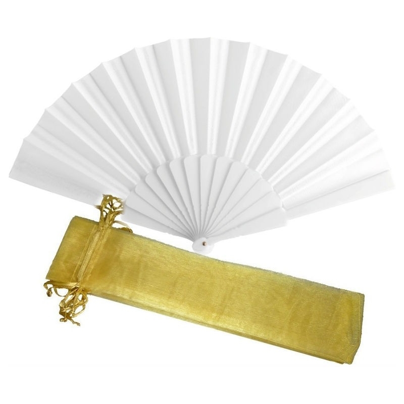 Ventaglio bianco per sposa