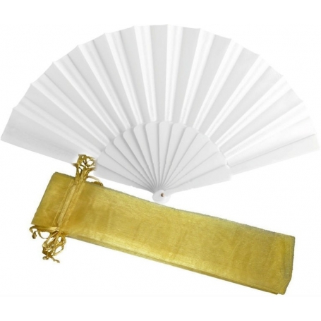 Ventaglio bianco per sposa