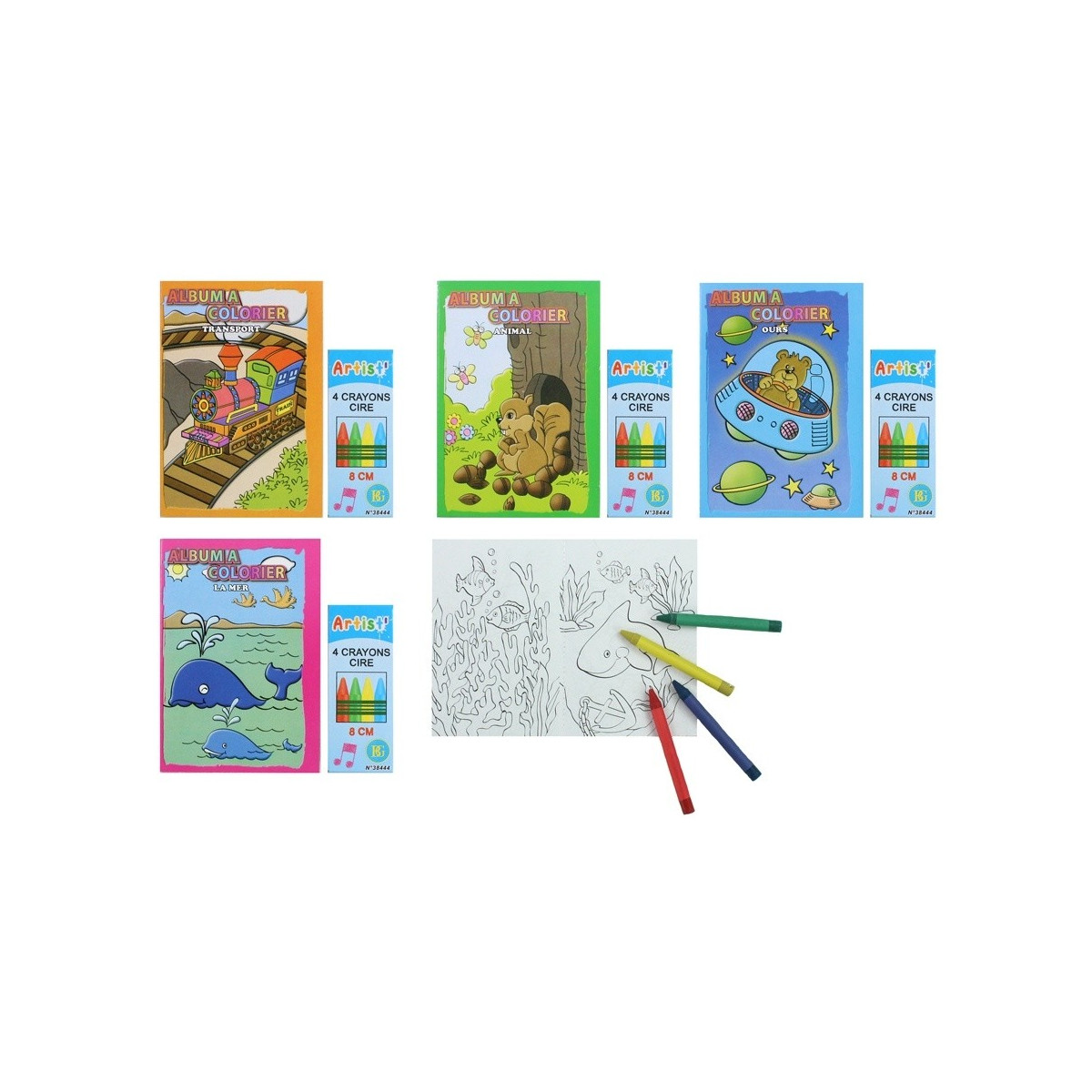 Libro da colorare bambini