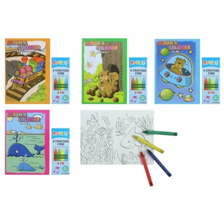 Libro da colorare bambini