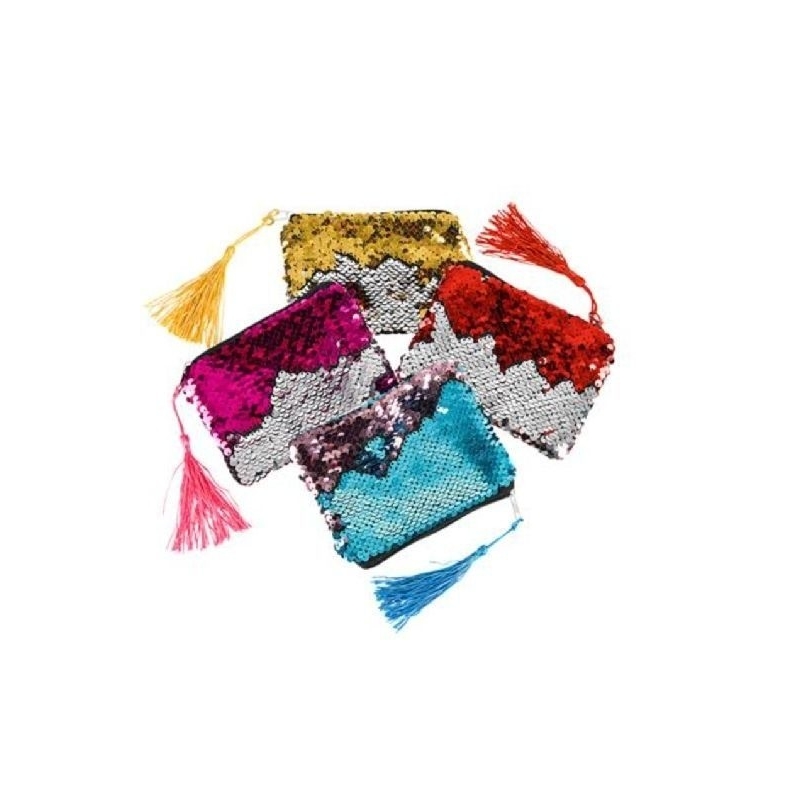 Borsa con paillettes