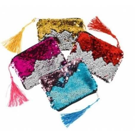 Borsa con paillettes