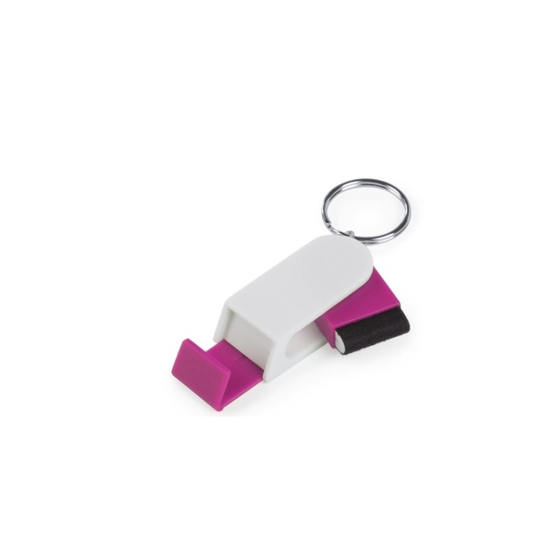 Portachiavi Supporto per Smartphone Pratico e Originale Color Rosa