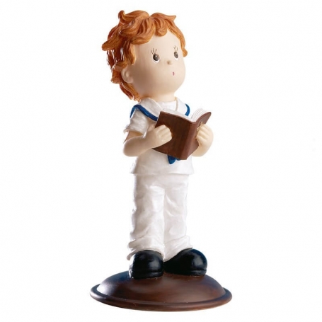 Figura bambino comunione bibbia economica