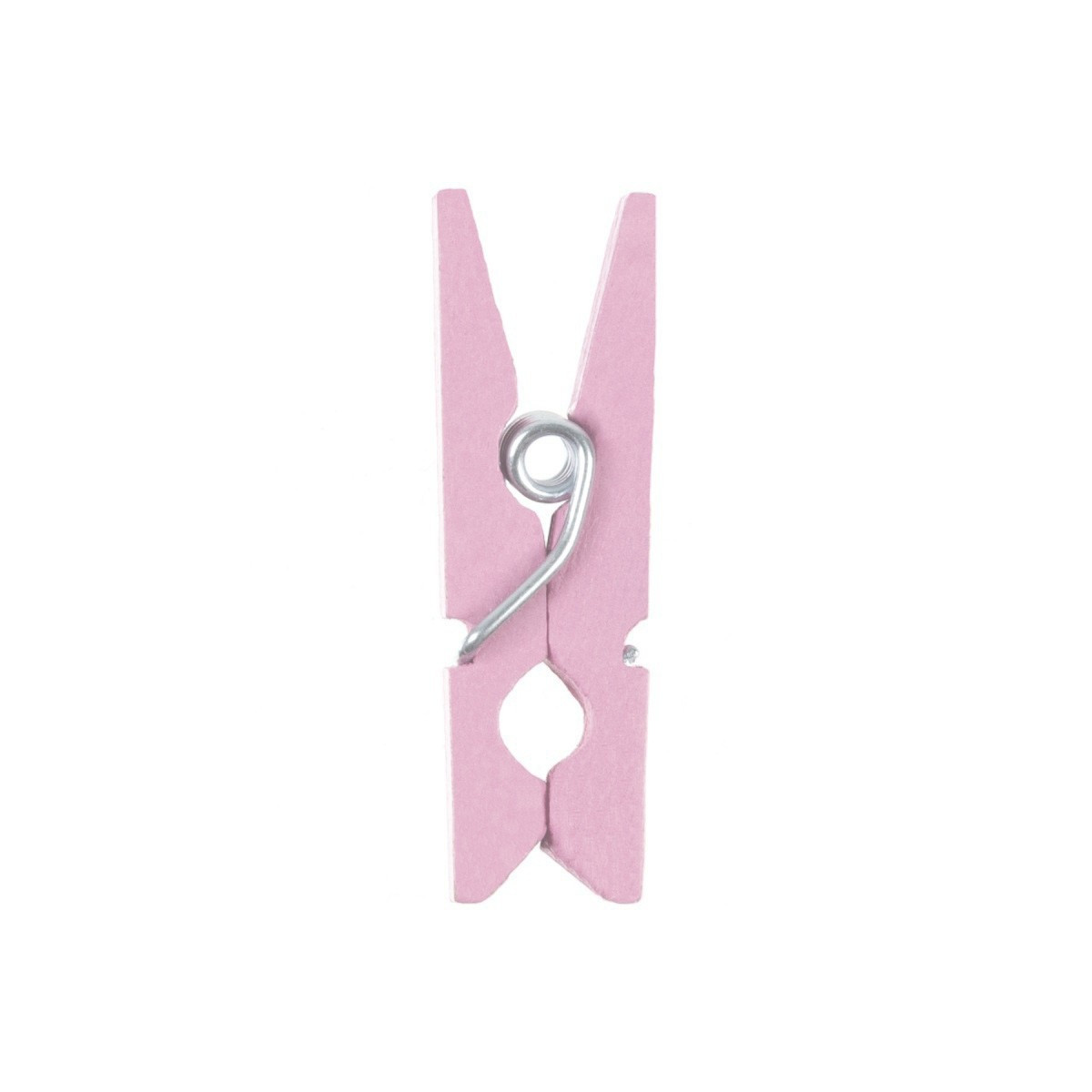 Pinze di legno color rosa