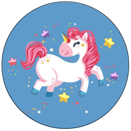 Adesivo unicorno dimensione mini