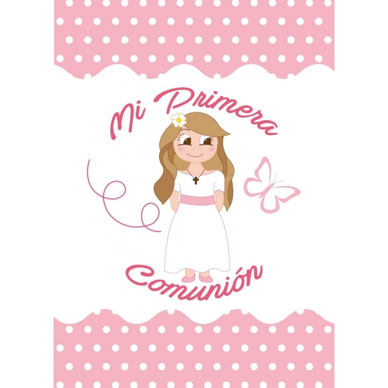 Adesivo per Prima Comunione Design dolce e incantevole