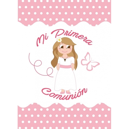 Adesivo per Prima Comunione Design dolce e incantevole