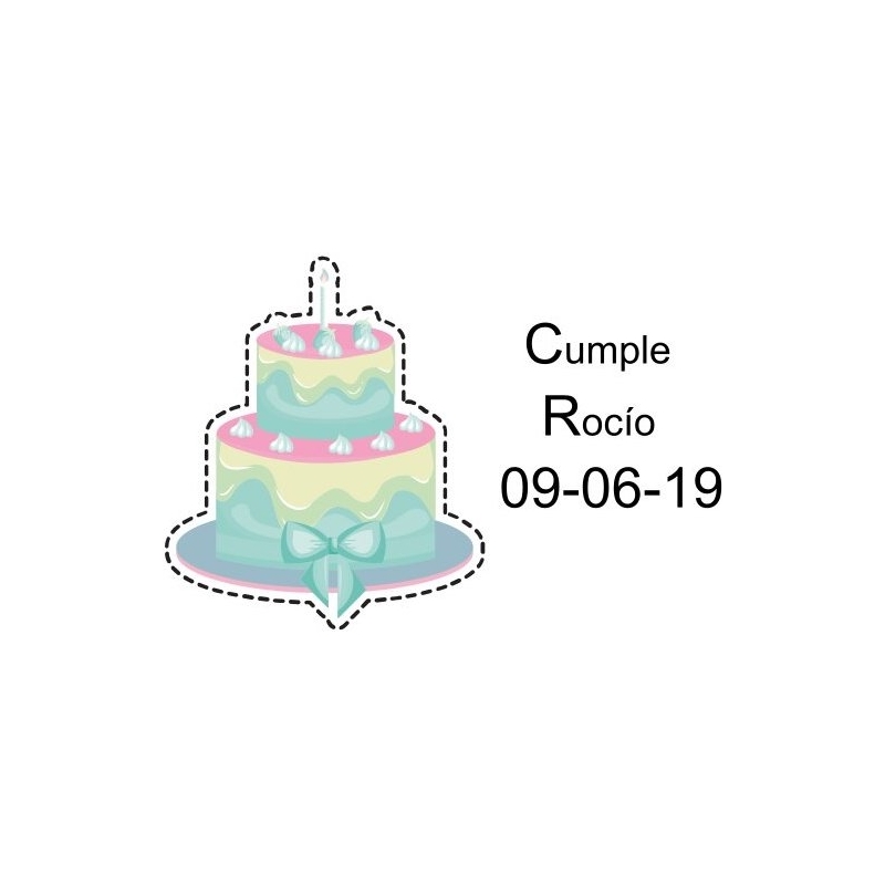 Adesivi di compleanno