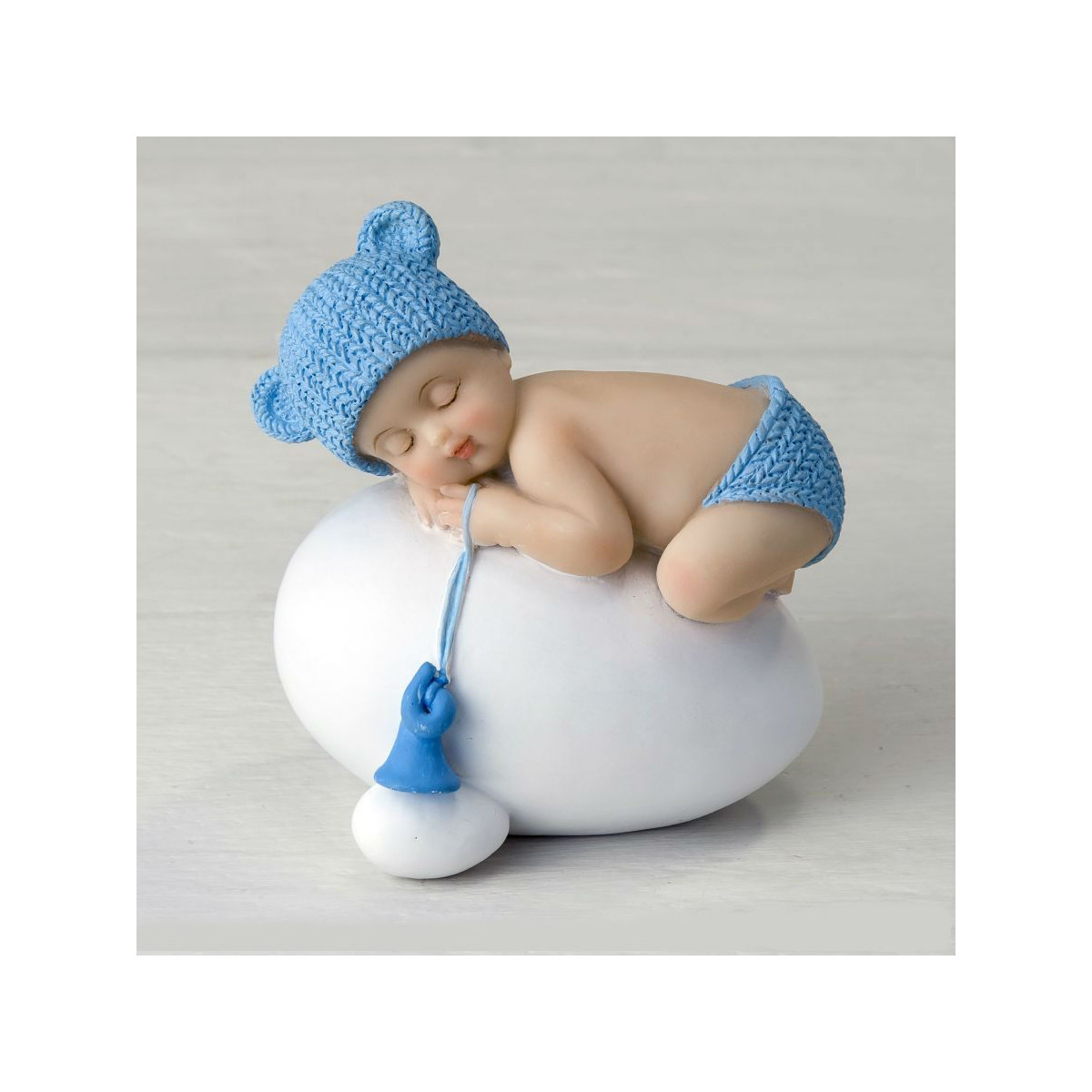 Figura battesimo bambino per torta economica