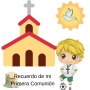 Adesivi calcio comunione