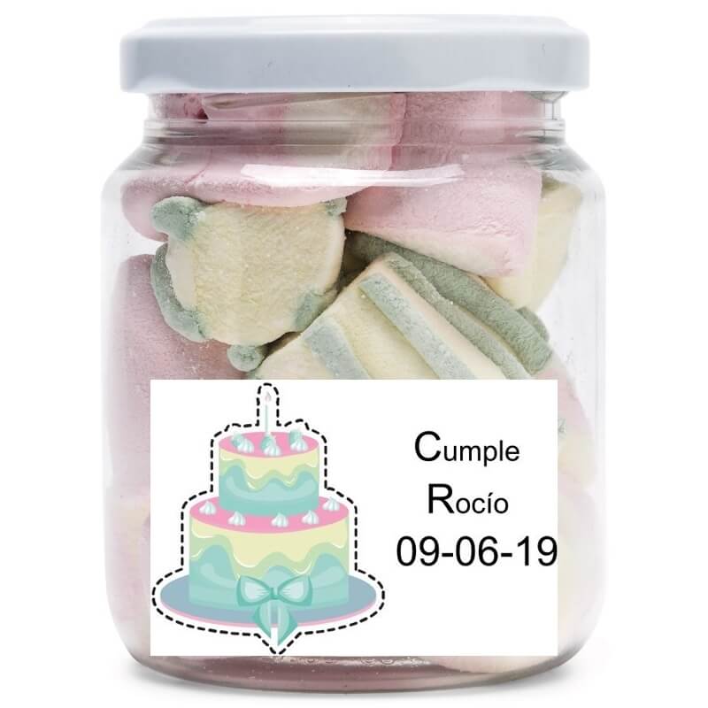 Barattolo di caramelle personalizzato
