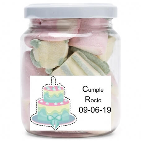 Barattolo di caramelle personalizzato