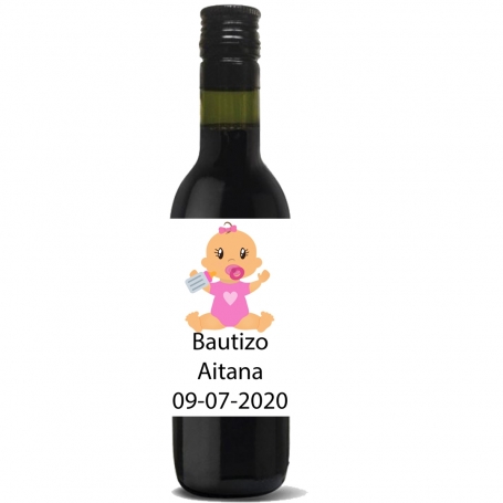 Vino battesimo personalizzato