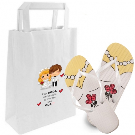 Infradito per invitate matrimonio