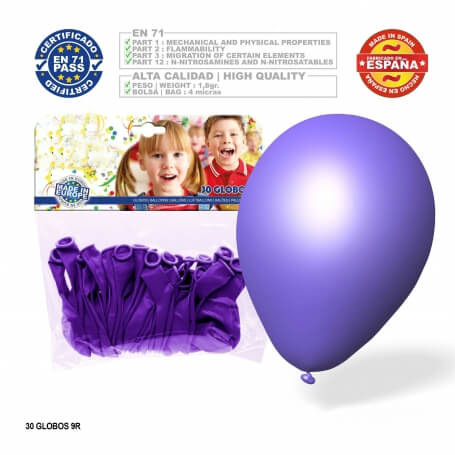 Pacchetto di palloncini viola