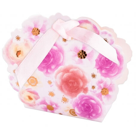 Scatola di stampa floreale