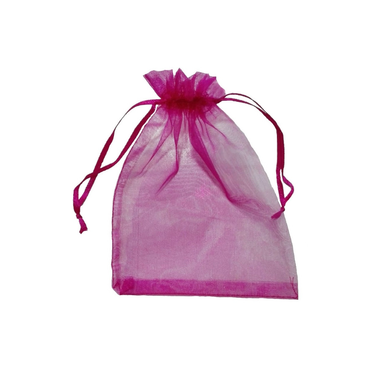 Borsa in organza viola 13 x 17