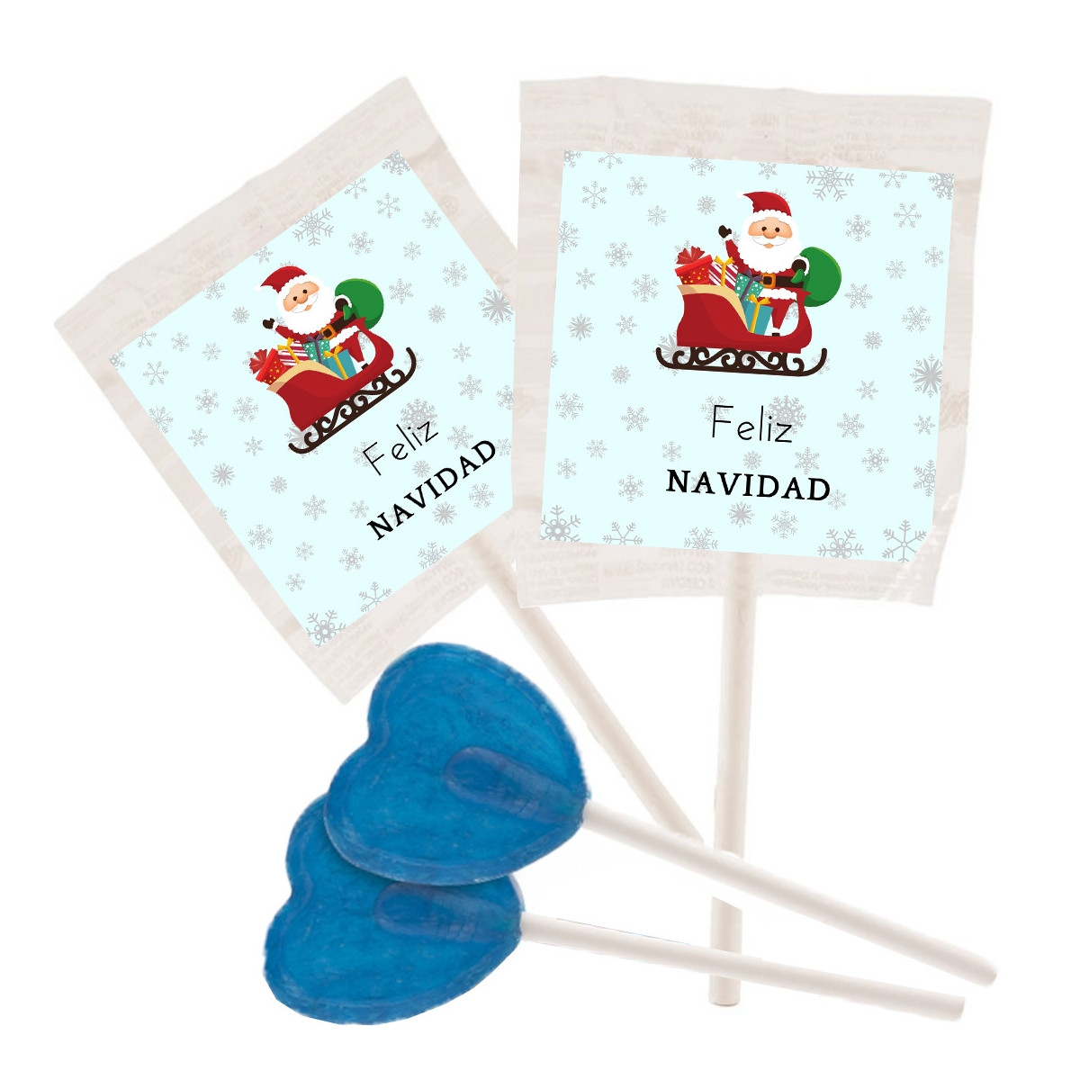 Pirulette di Natale blu