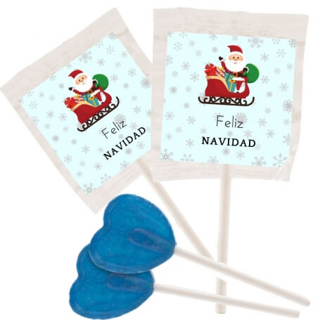 Pirulette di Natale blu