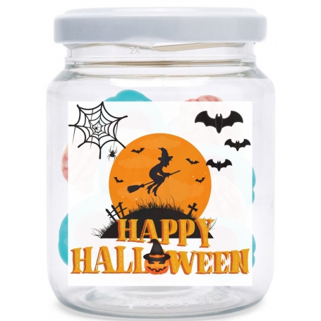 Vaso di dolci di halloween