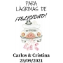 Lacrime di felicità personalizzate