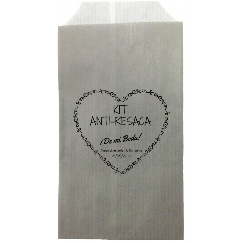 Kit anti sbornia per matrimoni personalizzato