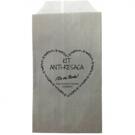 Kit anti sbornia per matrimoni personalizzato