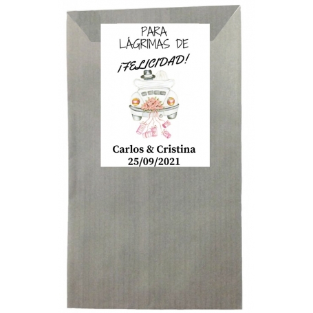 Su lacrime di felicità personalizzate