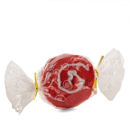 Asciugamano a forma di caramella personalizzato per Natale