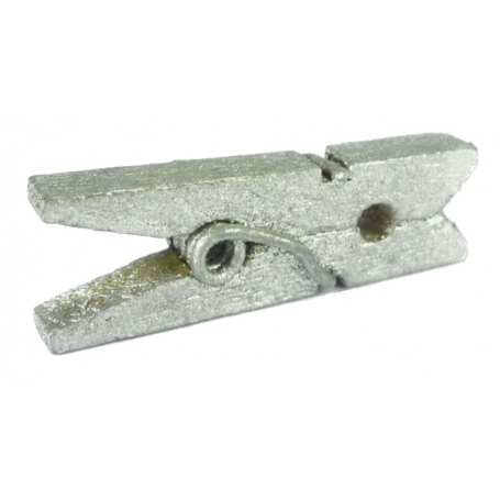 Pinza grigia miniatura