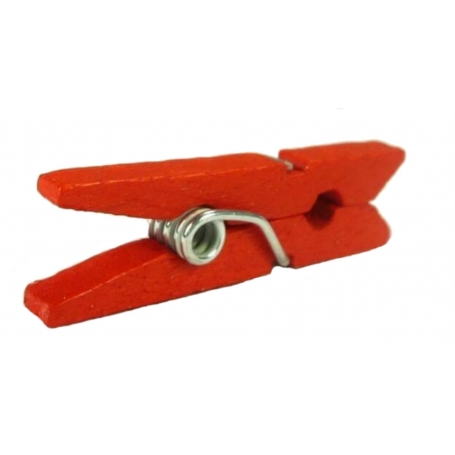 Piccole mollette rosse