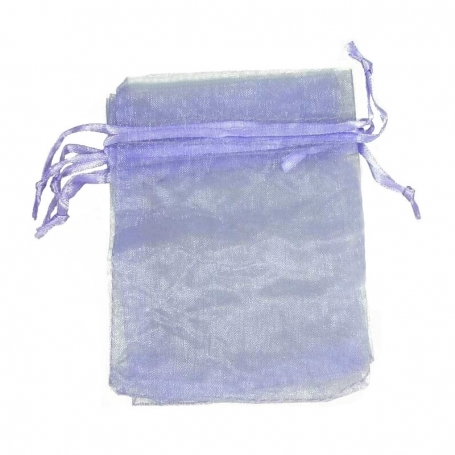 Sacchetto Di Organza Lilla Chiaro 9 X 15