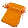 Sacchetto di organza arancione scuro 13 x 17