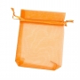 Sacchetto di organza arancione scuro 9 x 15