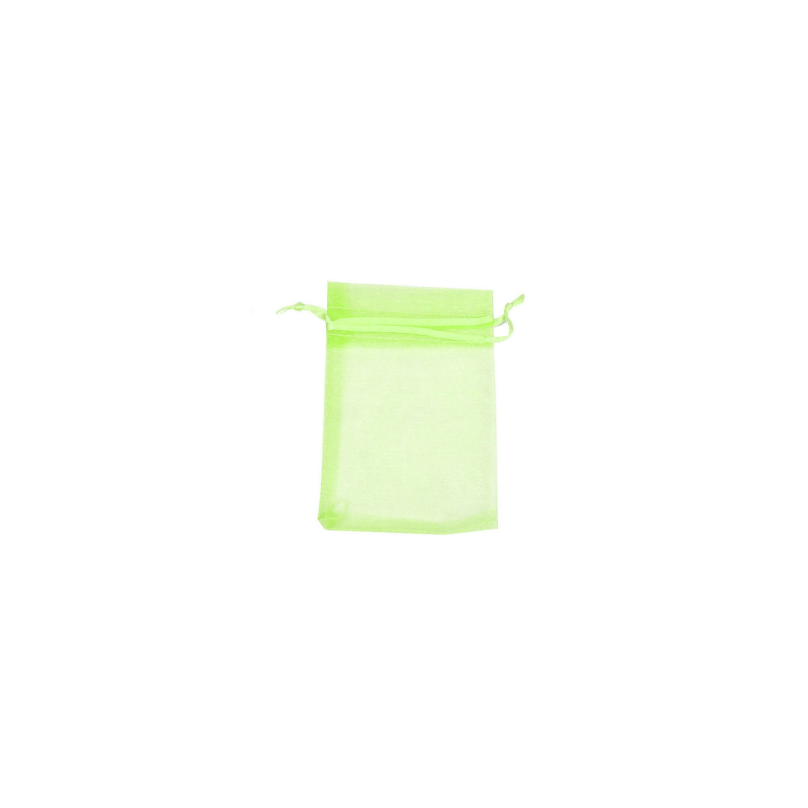 Sacca in organza verde chiaro 15 x 20