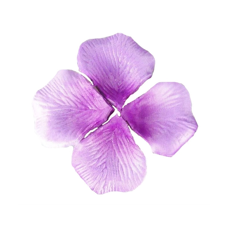 Petali di rosa artificiali lilla