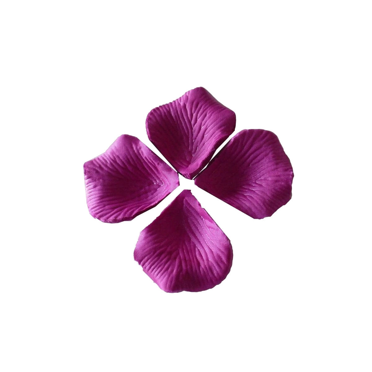 Petali di rosa artificiali viola