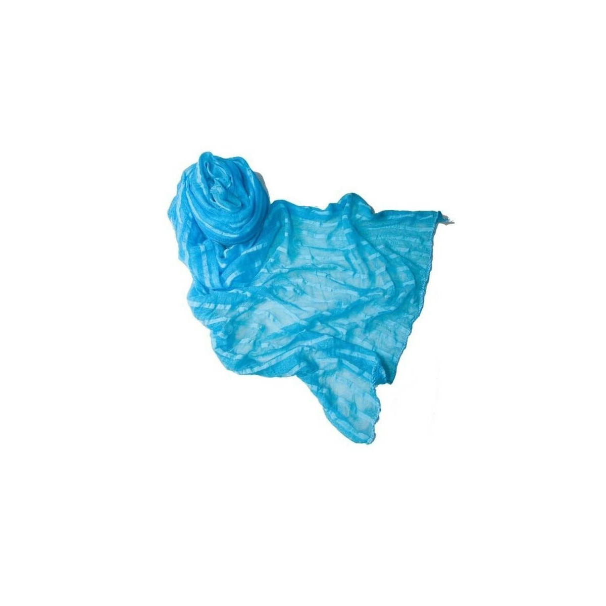 Pashmina blu turchese