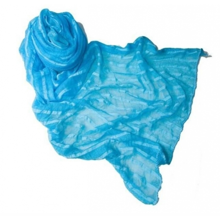 Pashmina Blu Turchese
