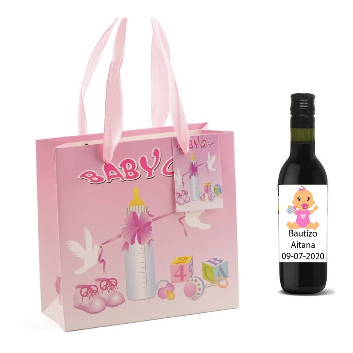 Botiglie di vino da regalare per battesimi personalizzati