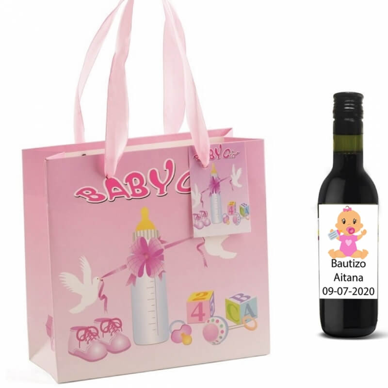 Botiglie di vino da regalare per battesimi personalizzati