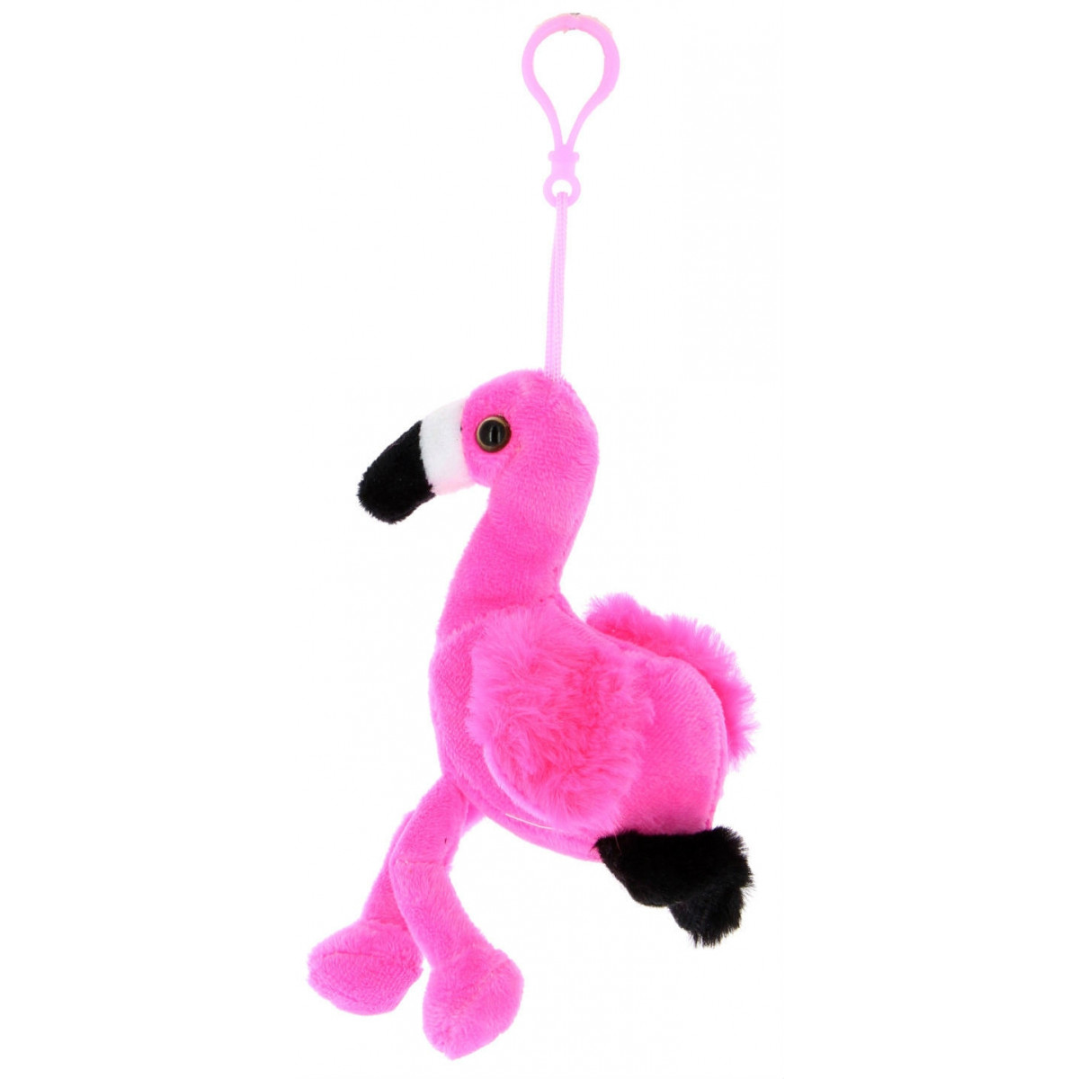 Peluche portachiavi flamingo