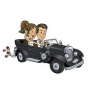 Adesivo matrimonio sposi Will & Grace